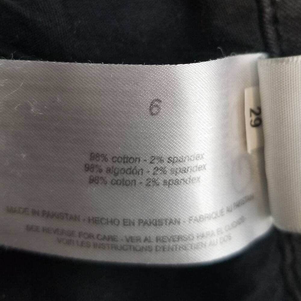 Social Standard by Sanctuary Women's Gray Black Camo Ankle Skinny Jeans Size 6 - Picture 7 of 8